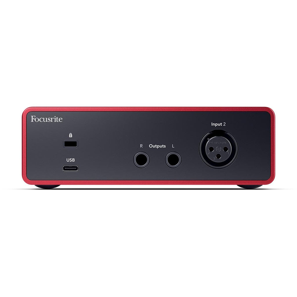 USB Audio Interface with Headphones, Pop Filter, XLR Cable F408
