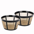 Reusable Stainless Steel Mesh Coffee Filter 2 Pack Q616
