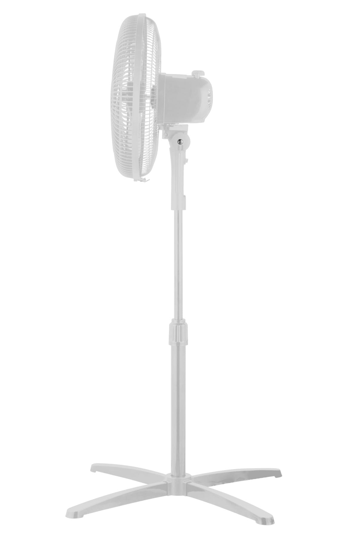 16-inch Oscillating Pedestal Fan with 3-Speed Control, White E693