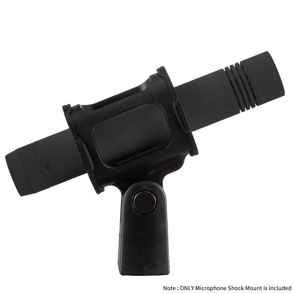 Microphone Shock Mount Holder Clip Anti-Vibration for Condenser Shotgun Mic Y9684