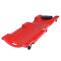 40 Inch Heavy Duty 500 lbs Rolling Car Creeper with Padded Headrest J46692
