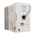 Cat6 Plenum 1000ft 23AWG Solid Bare Copper UTP Bulk Ethernet Cable L865300