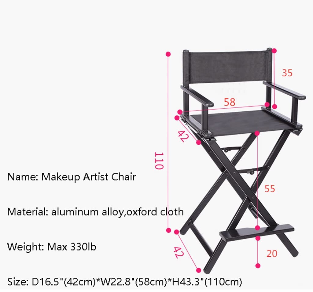 Folding Lightweight Aluminum Director's Chair W221