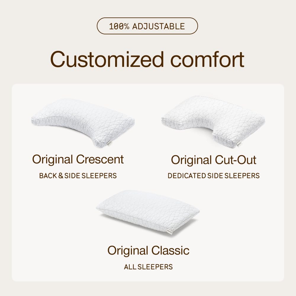 Queen Size Adjustable Memory Foam Pillow B82975