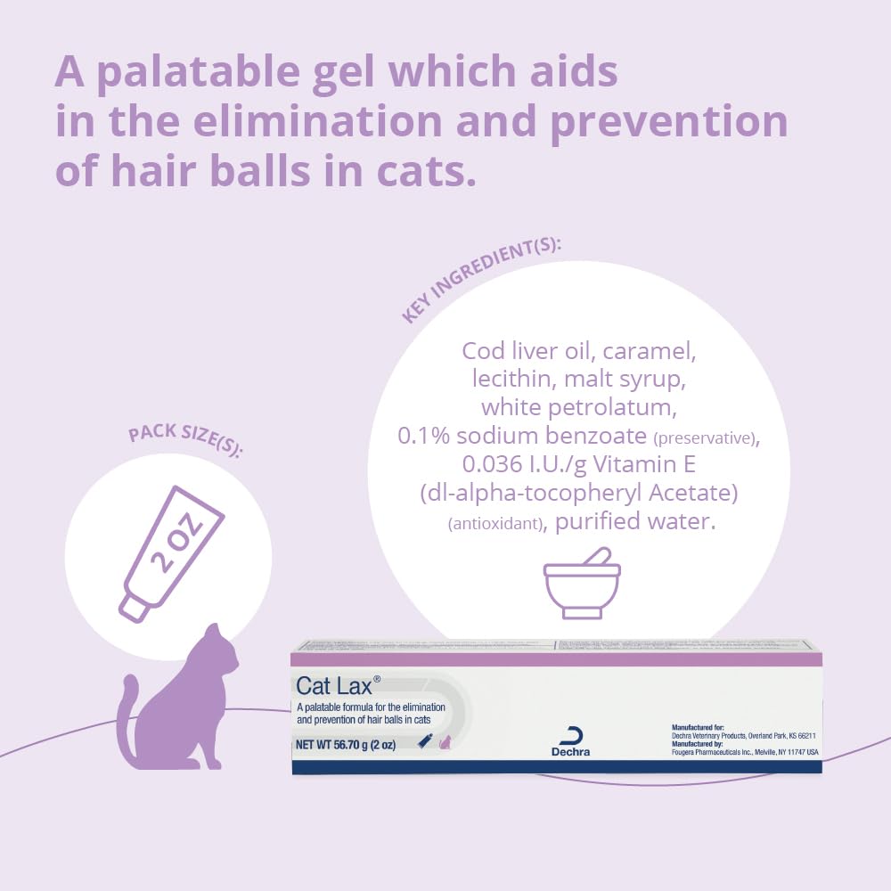 2 oz Hairball Elimination and Prevention for Cats B17160