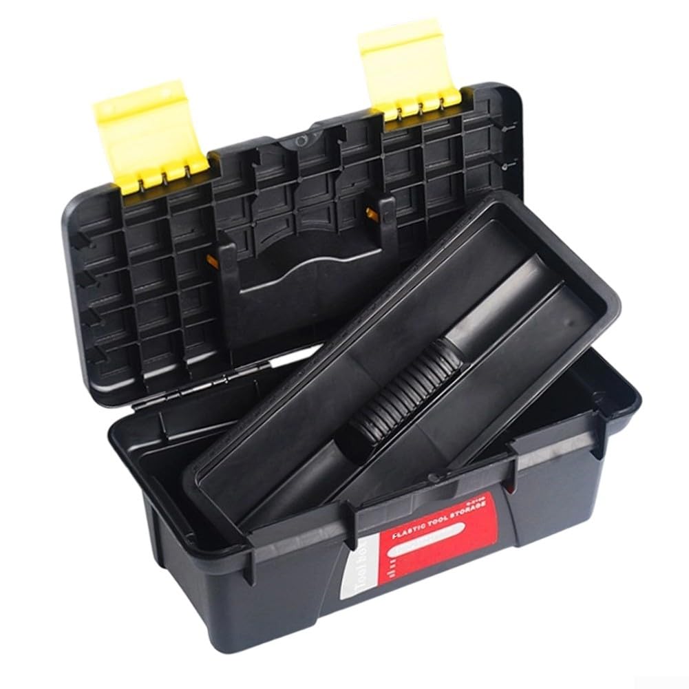 10 Inch Plastic Toolbox with 2-Layer Organization G34793
