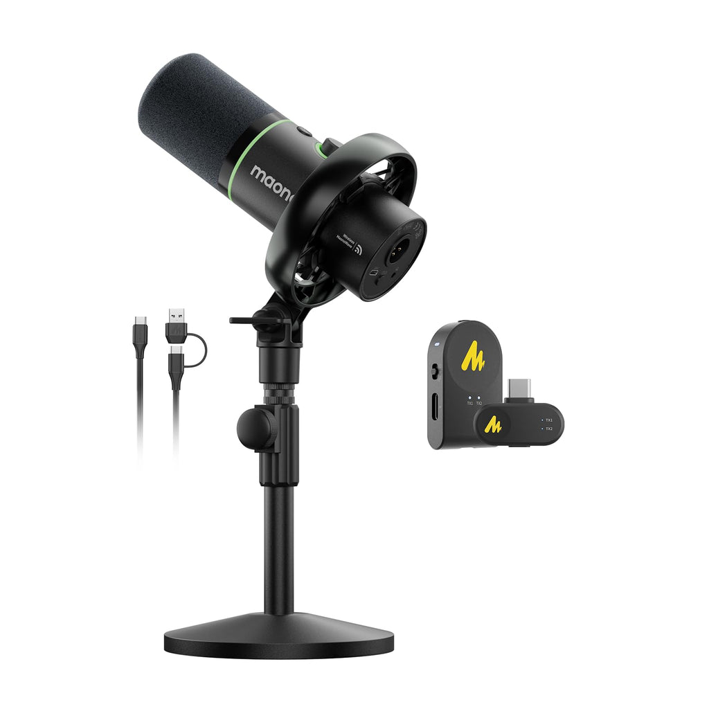 Hybrid Wireless Podcast Microphone M66974
