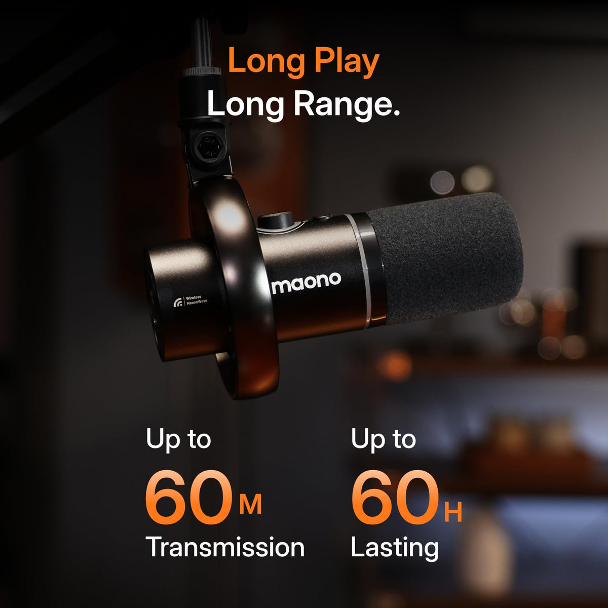 Hybrid Wireless Podcast Microphone M66974