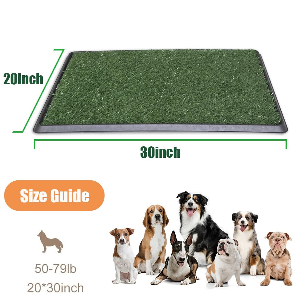 Dog Grass Pad with Tray 20x30 Inch K32330