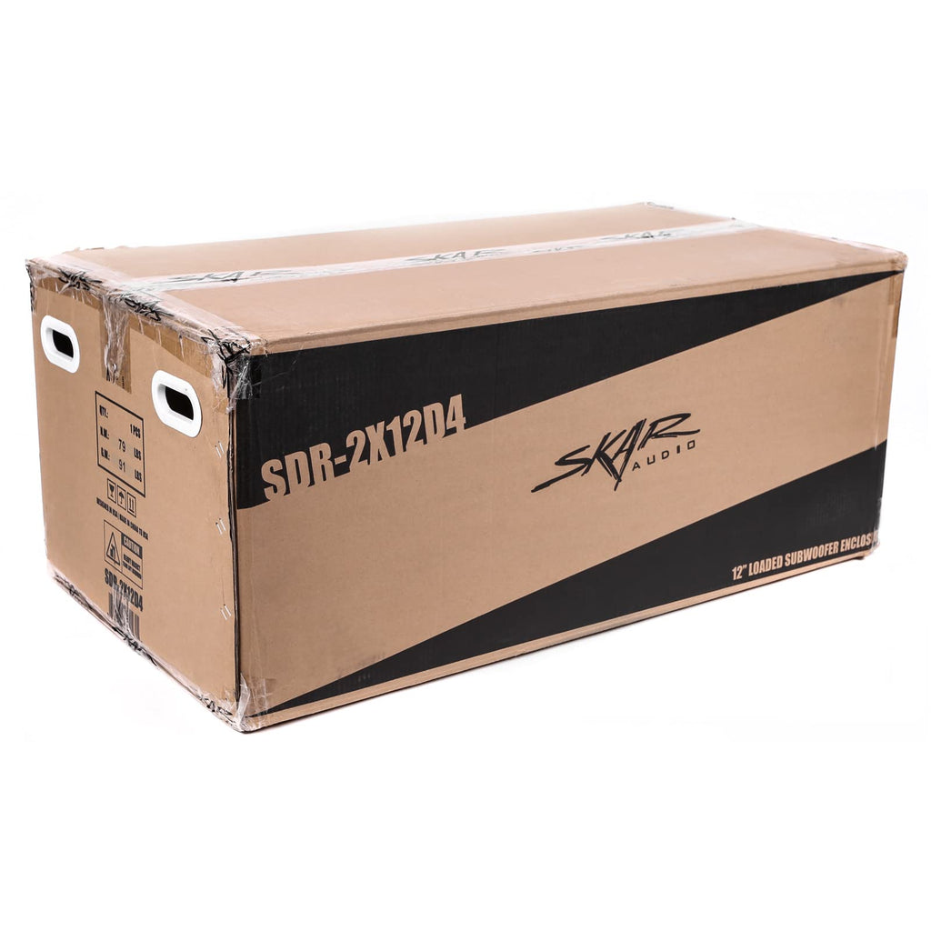 Dual 12" 2400W Vented Subwoofer Enclosure B2790