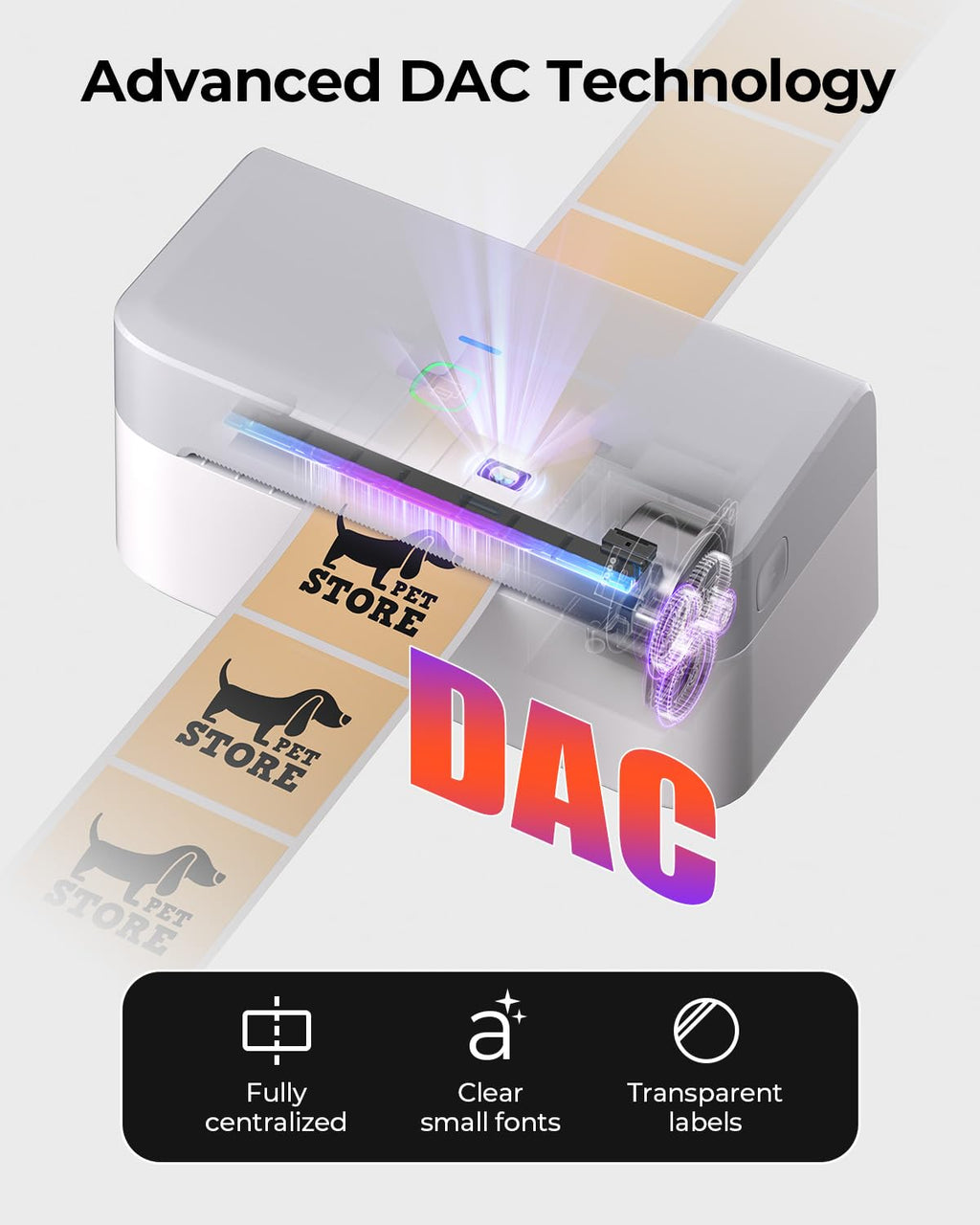 Bluetooth Thermal Label Printer K8936
