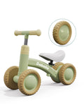 Green Adjustable 4 Wheels Baby Balance Bike B529
