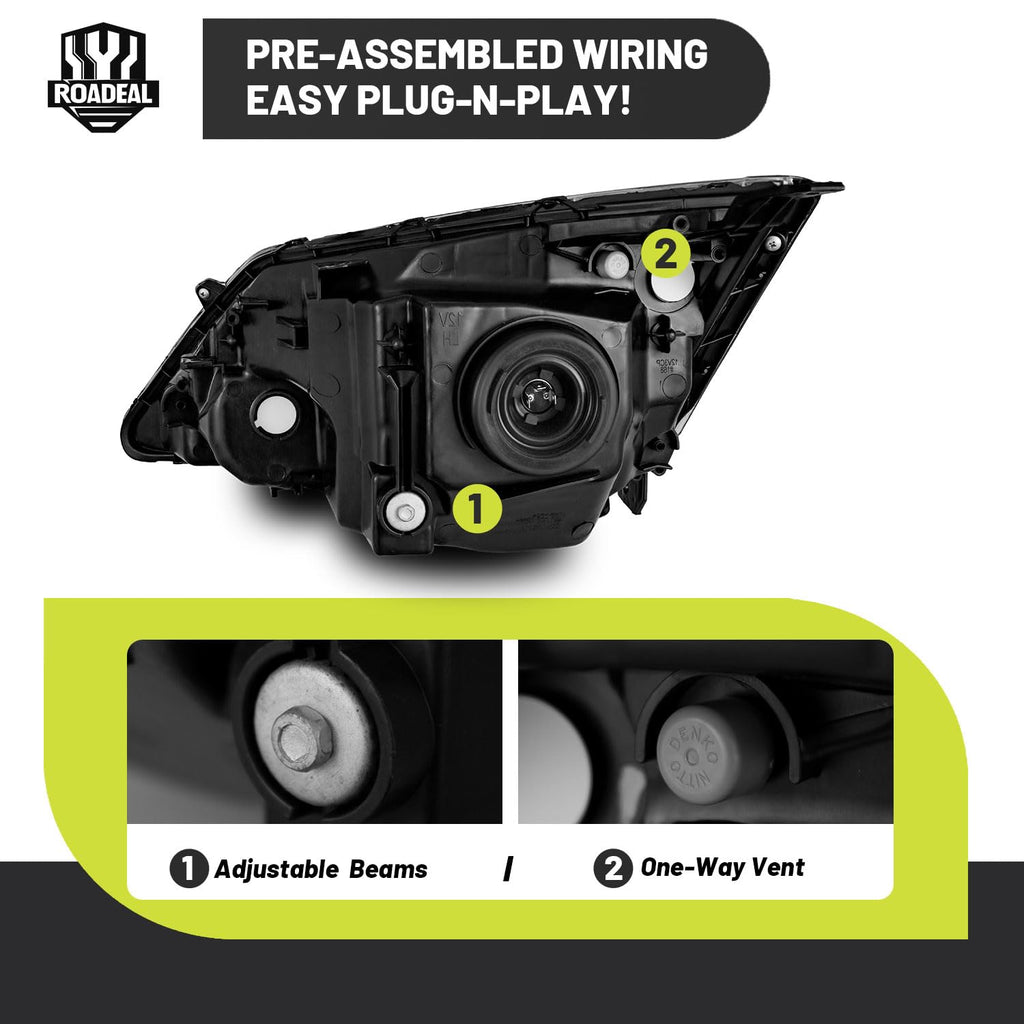 Headlights for 2007-2011 Honda CR-V A718720