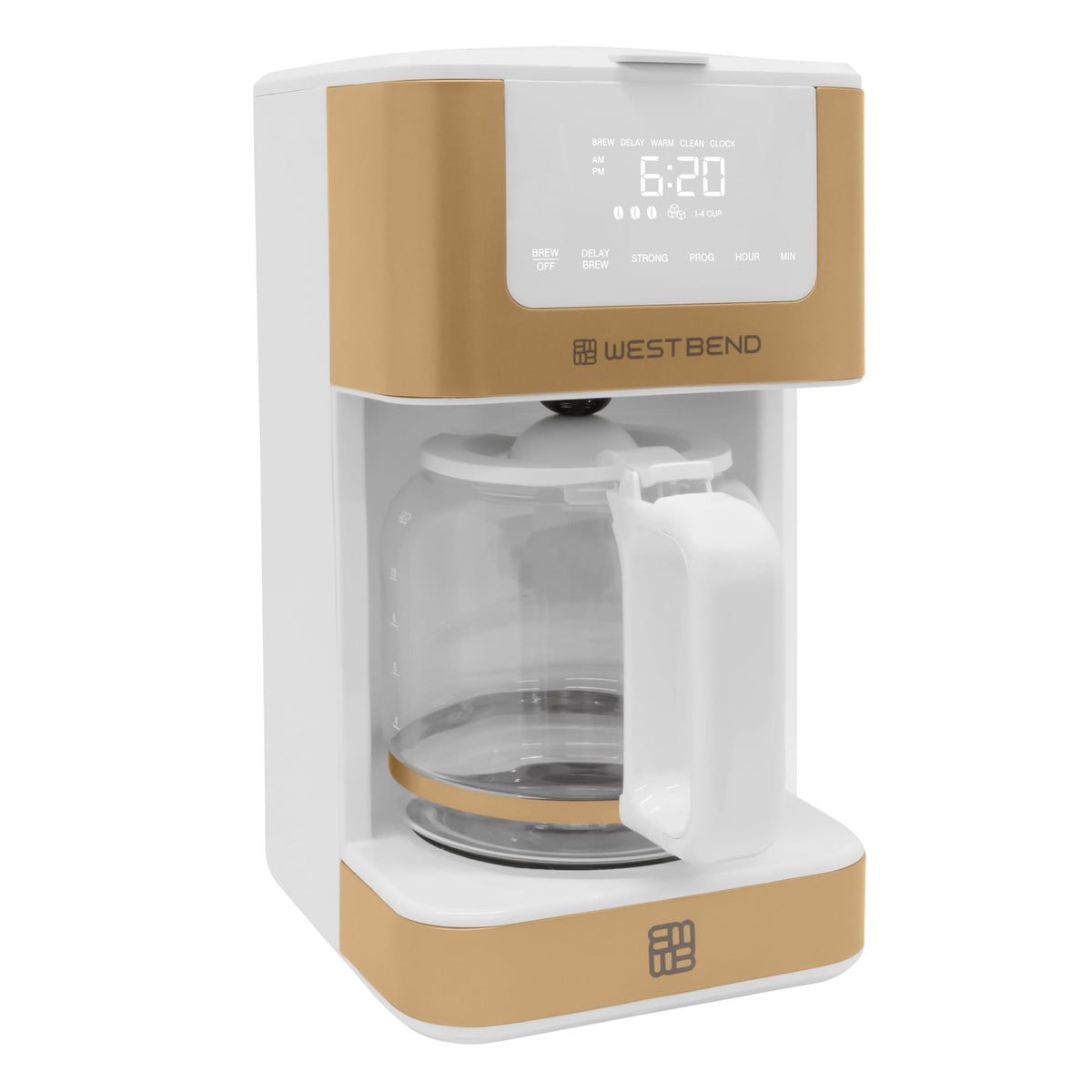 12-Cup Programmable Coffee Maker with Permanent Filter P716