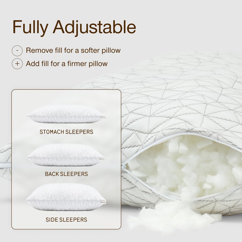 Queen Size Adjustable Memory Foam Pillow B82975