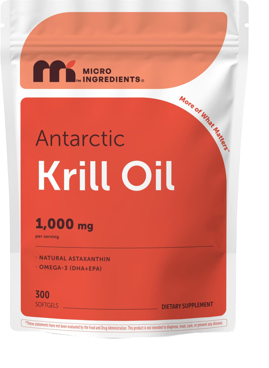 Antarctic Krill Oil 1,000 mg 300 Softgels Omega-3 EPA & DHA T897