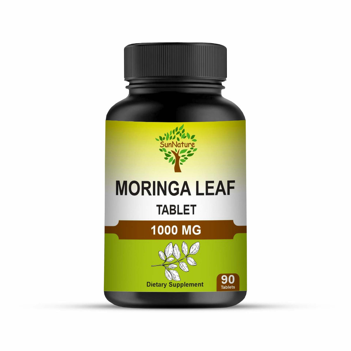 1000 mg Moringa Leaf Tablets, 90 Tablets A194157