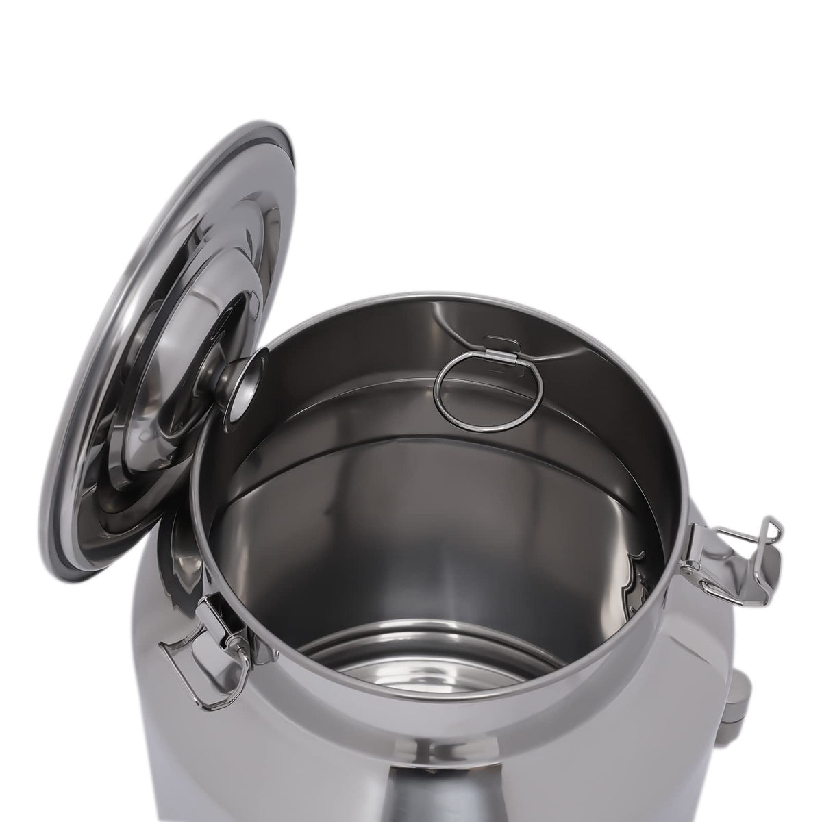 304 Stainless Steel 28L Sealed Lid Faucet Milk Can E15907