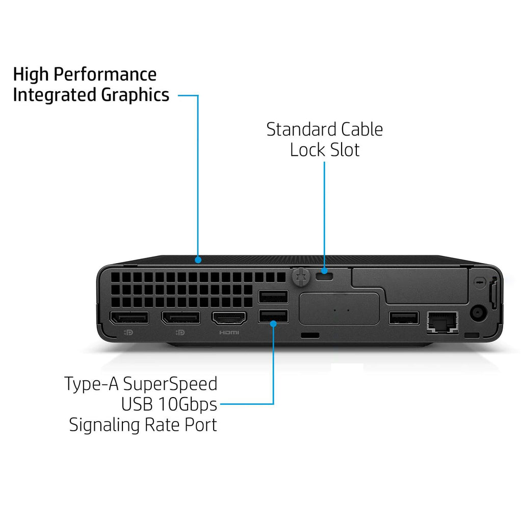 Mini Business Desktop Computer, 32GB DDR5 RAM, 1TB SSD N6687