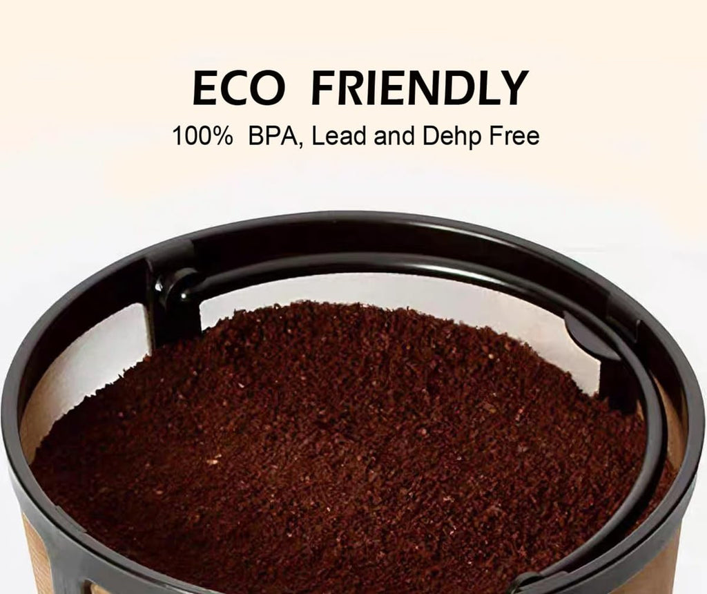 Reusable Stainless Steel Mesh Coffee Filter 2 Pack Q616
