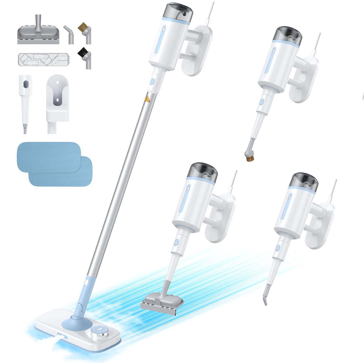 10 in 1 Detachable Handheld Steam Mop W209