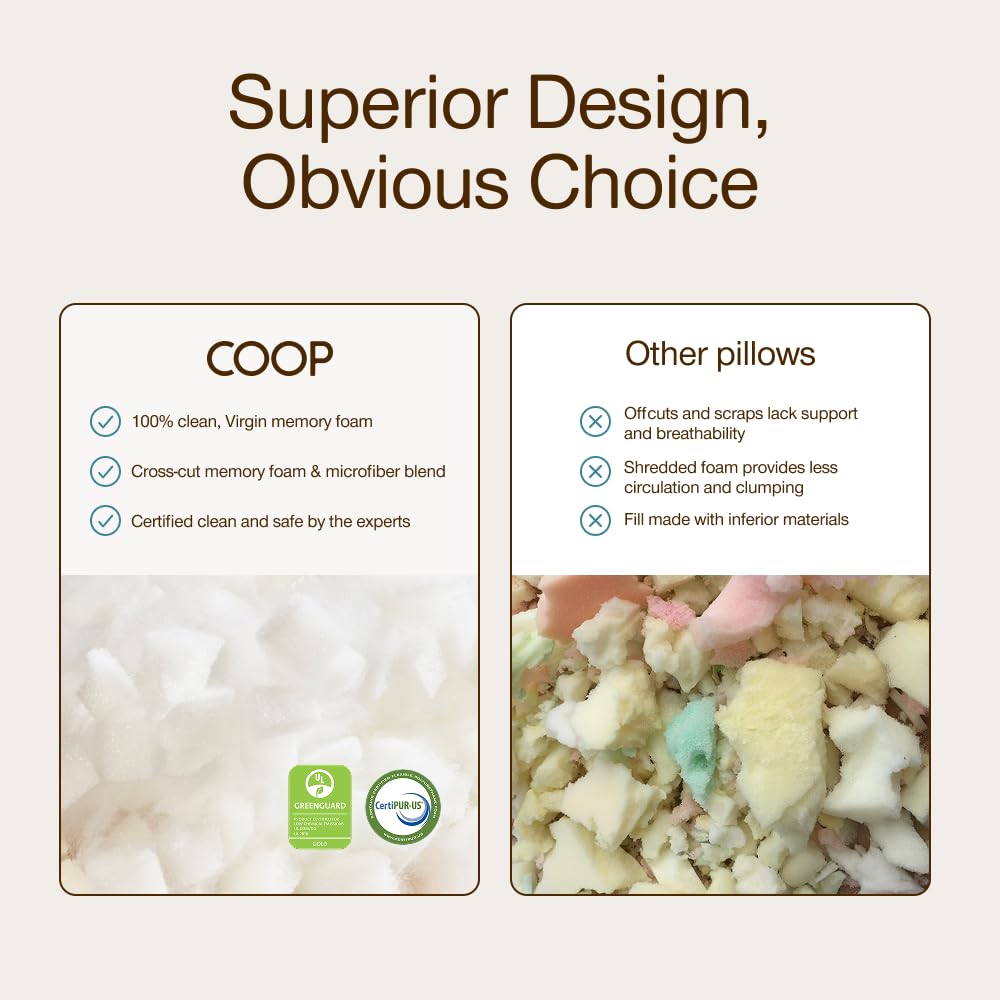 Queen Size Adjustable Memory Foam Pillow B82975