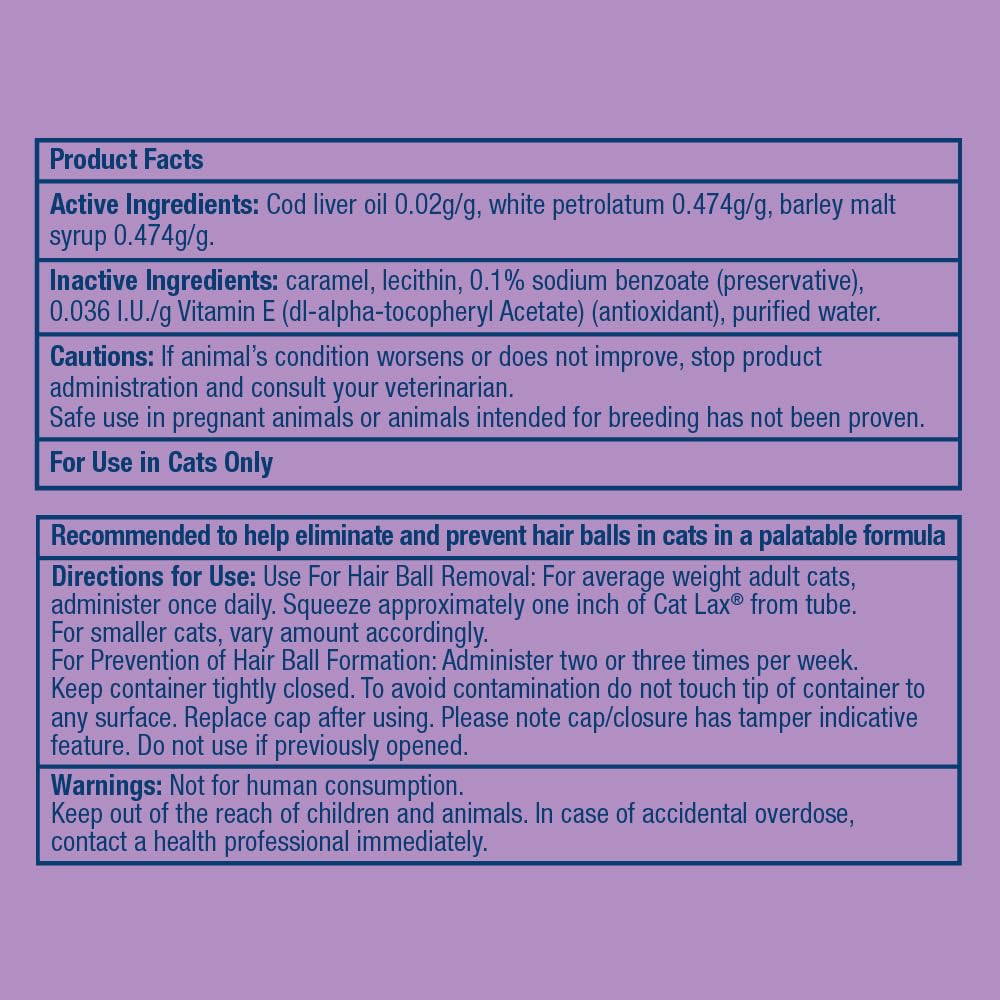 2 oz Hairball Elimination and Prevention for Cats B17160