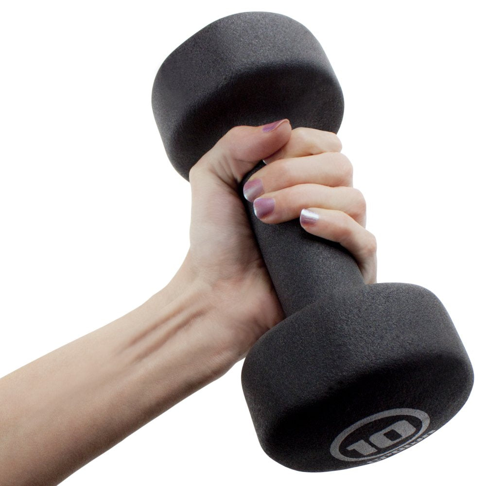 Neoprene Body Sculpting Hand Weights 10 LB U859