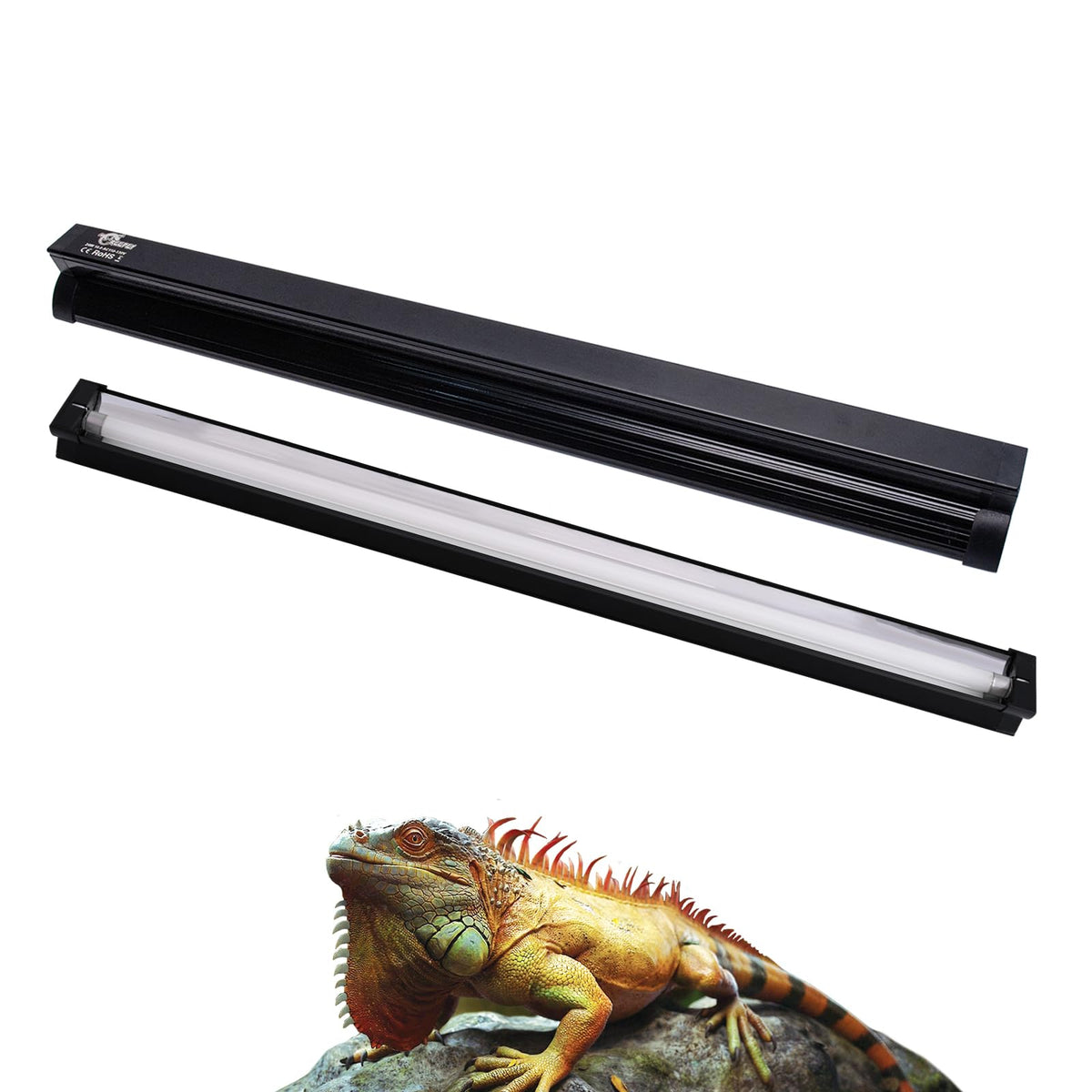 24W 22 Inch T5 HO UVB10.0 Reptile Light Combo Kit Y46505