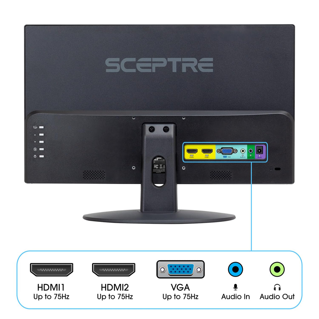 22 inch 1080p LED Monitor with Speakers D830360