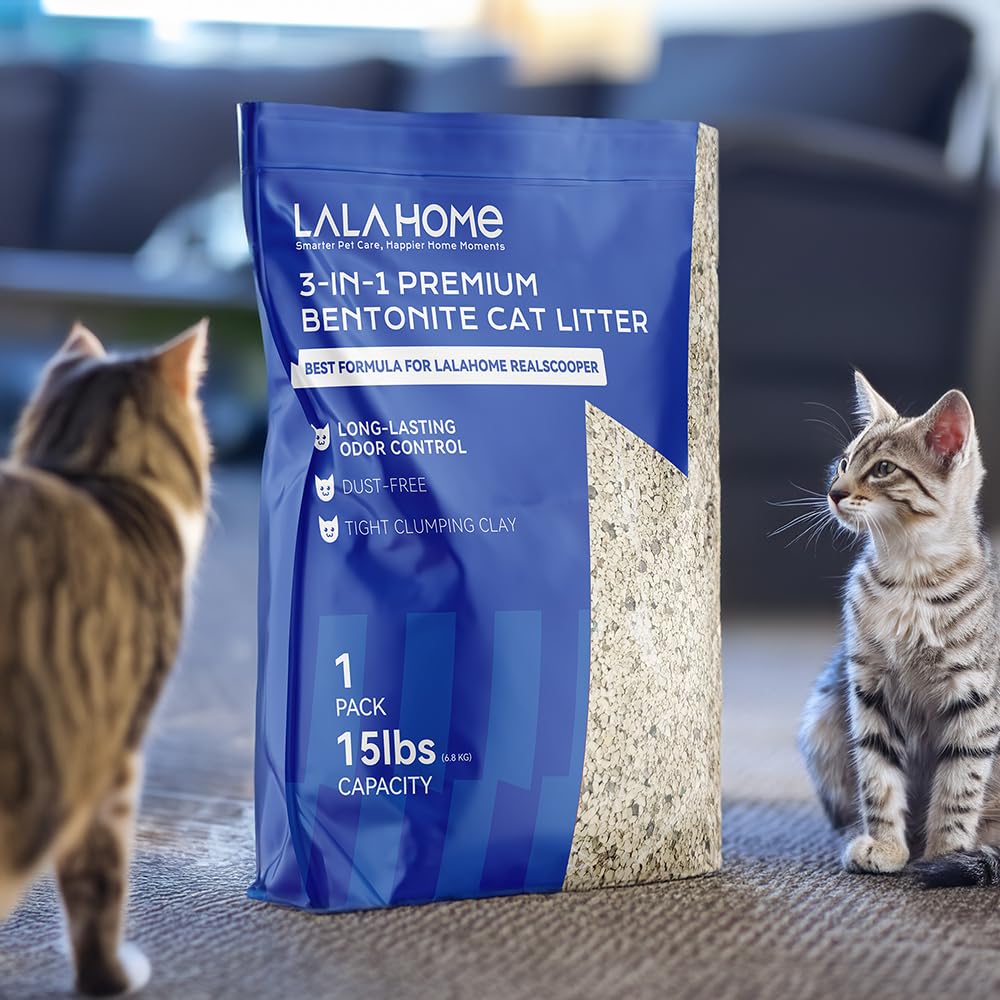 Clumping Bentonite Cat Litter 15 lb E208436