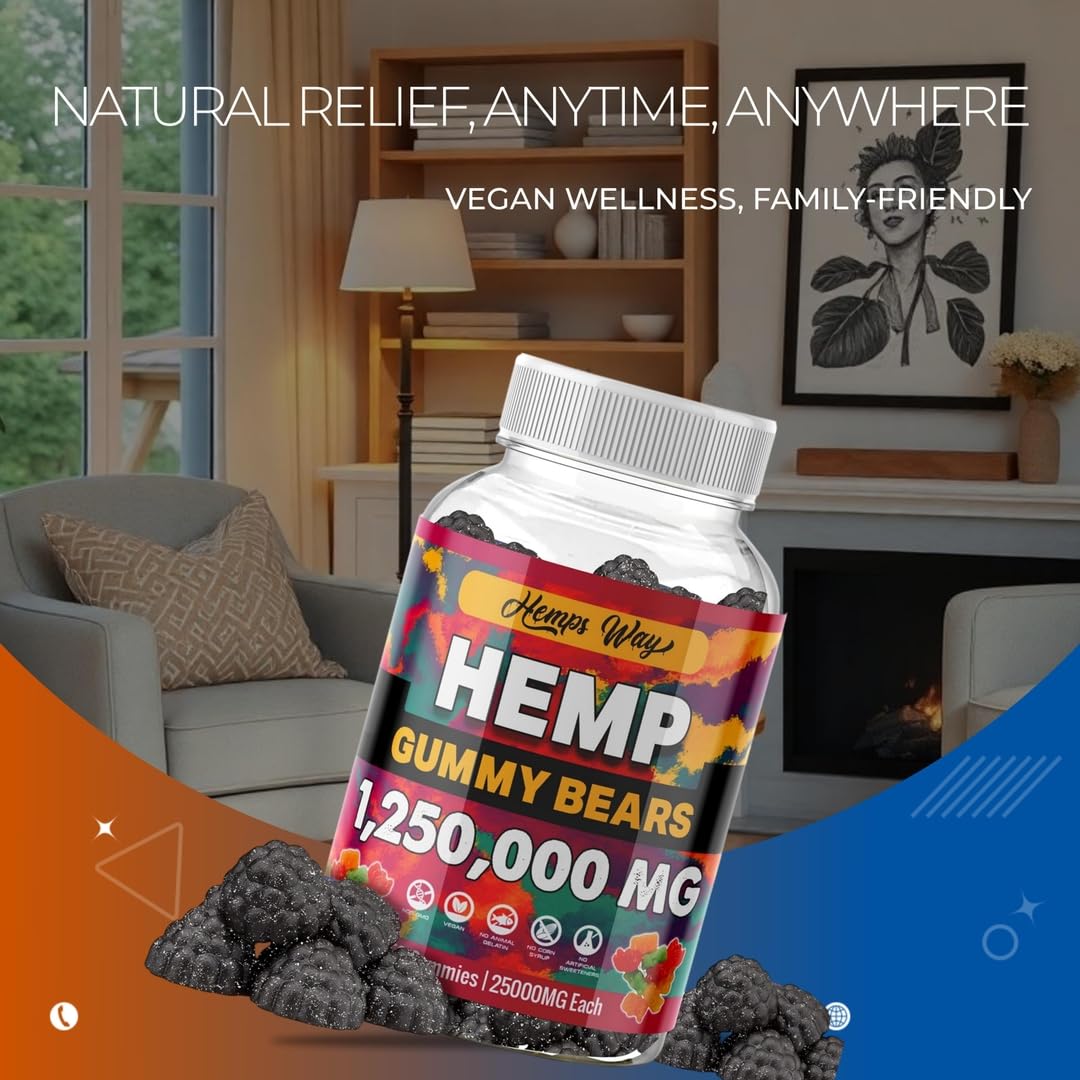 Organic Hemp Gummies Supplement F78336