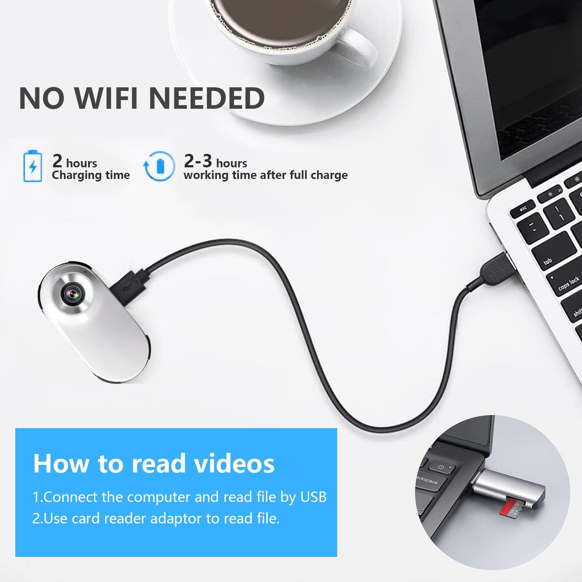 1080P Wireless Mini Pet Camera Collar Y308