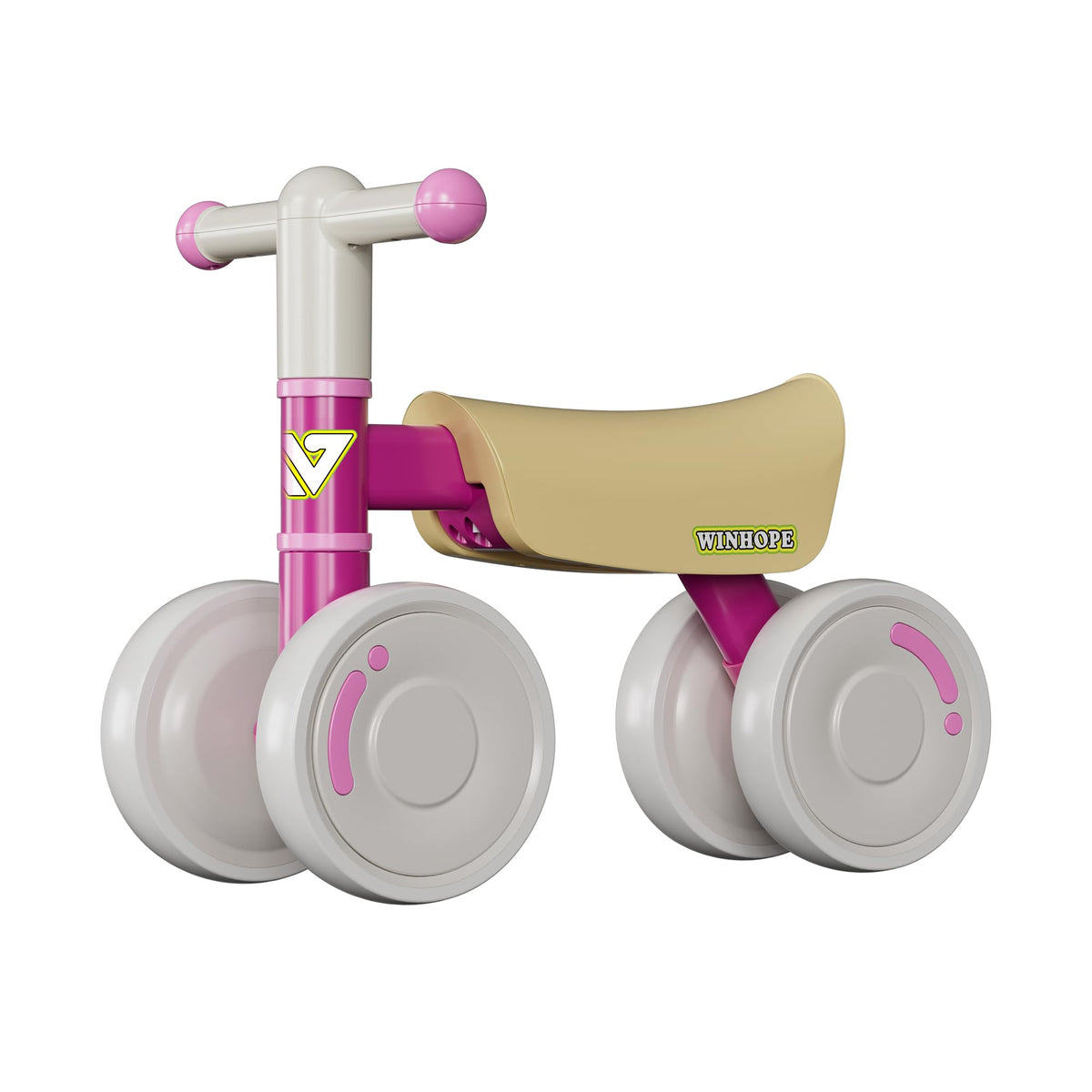 Baby Balance Bike 4-Wheel Q32749
