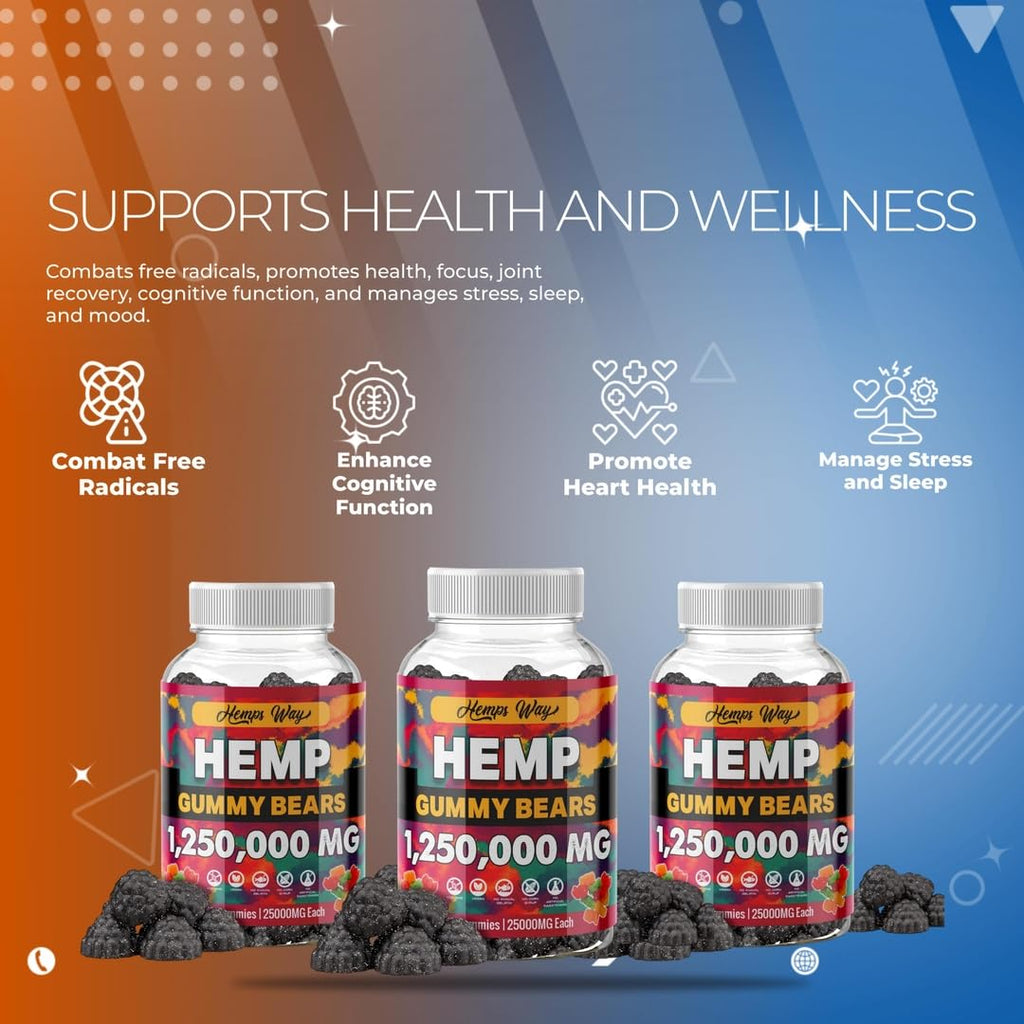 Organic Hemp Gummies Supplement F78336