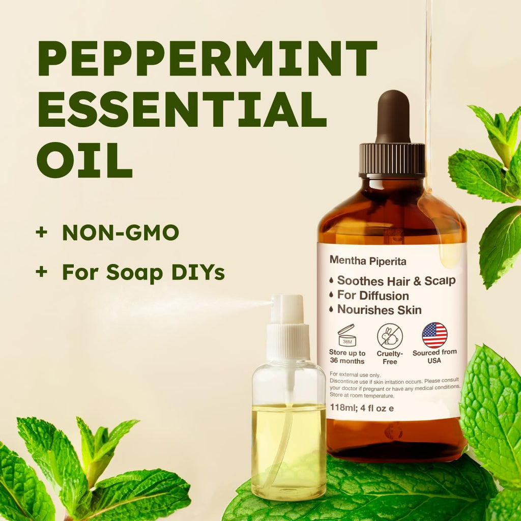 Lavender & Peppermint Essential Oil Set 2x4 fl oz H608