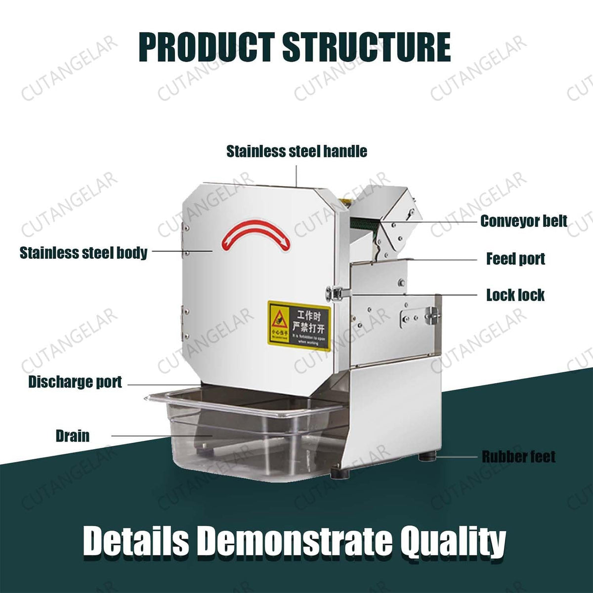 Compact Electric Vegetable Cutter J658382