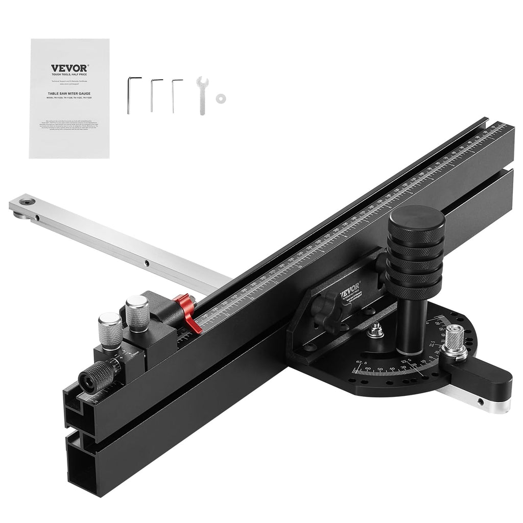 Precision Miter Gauge with 18 in Fence B4777