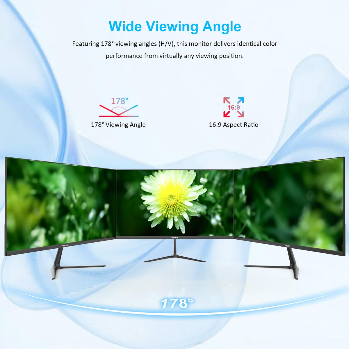 23.8 inch Full HD VA Monitor 75Hz Black J8326