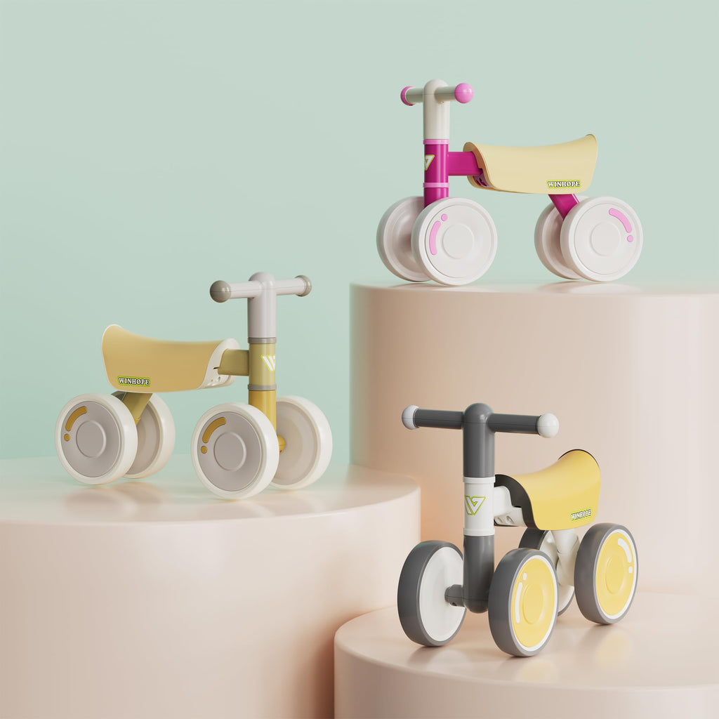 Baby Balance Bike 4-Wheel Q32749