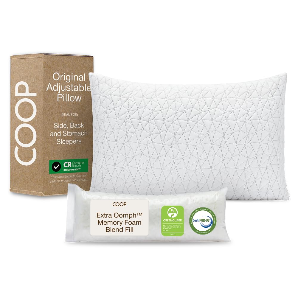 Queen Size Adjustable Memory Foam Pillow B82975