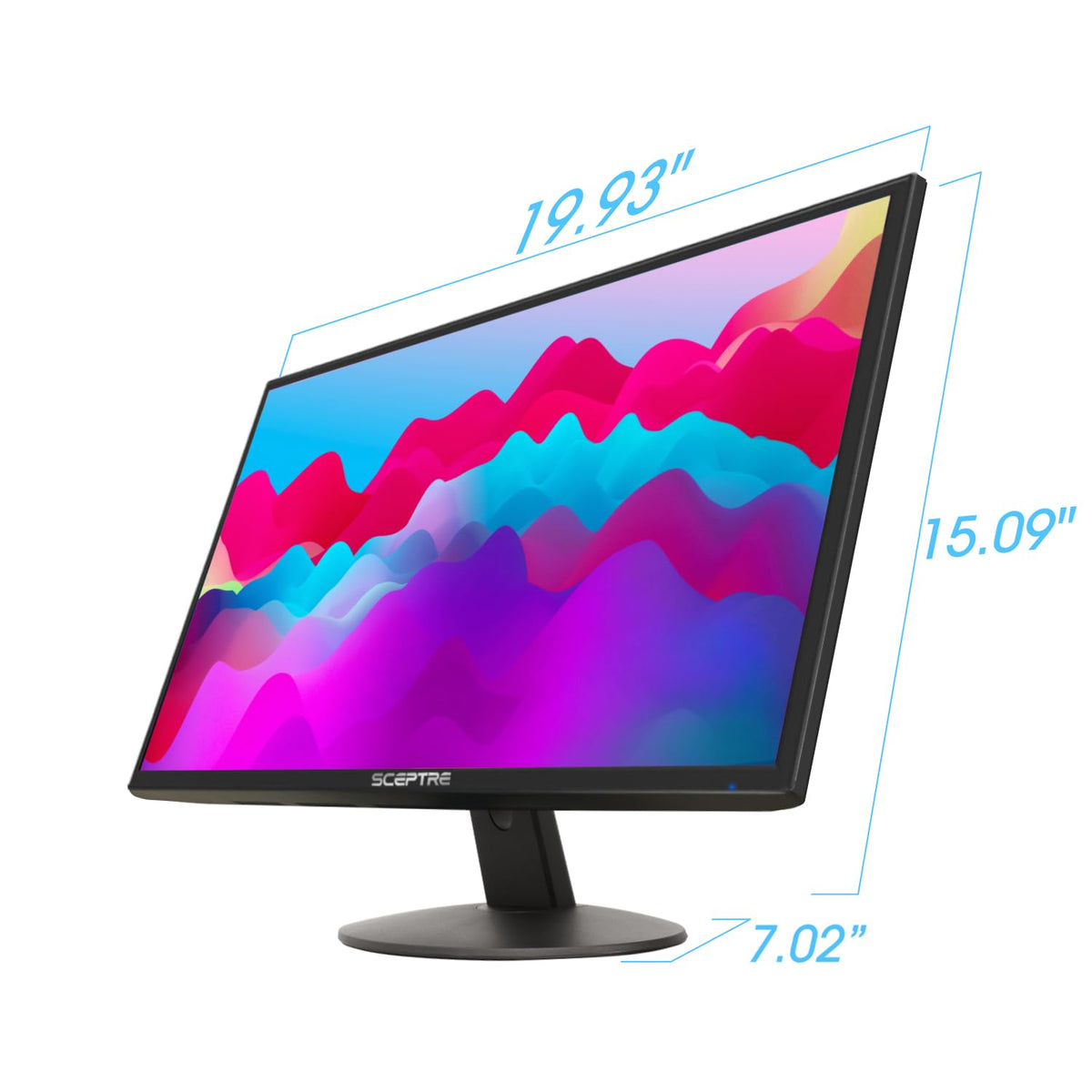 22 inch 1080p LED Monitor with Speakers D830360