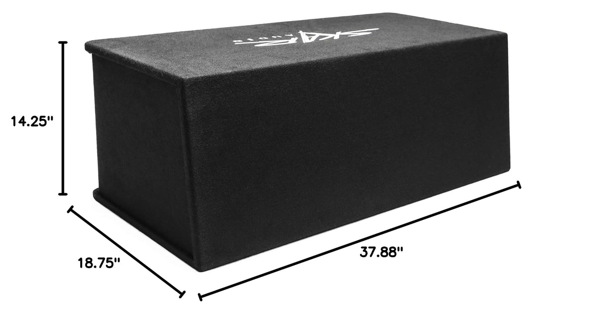 Dual 12" 2400W Vented Subwoofer Enclosure B2790