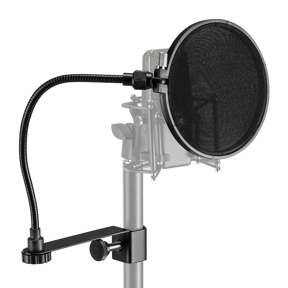 USB Audio Interface with Headphones, Pop Filter, XLR Cable F408