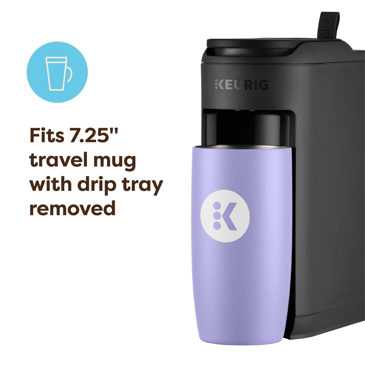 Single Serve K-Cup Pod Coffee Maker, Black Z81579