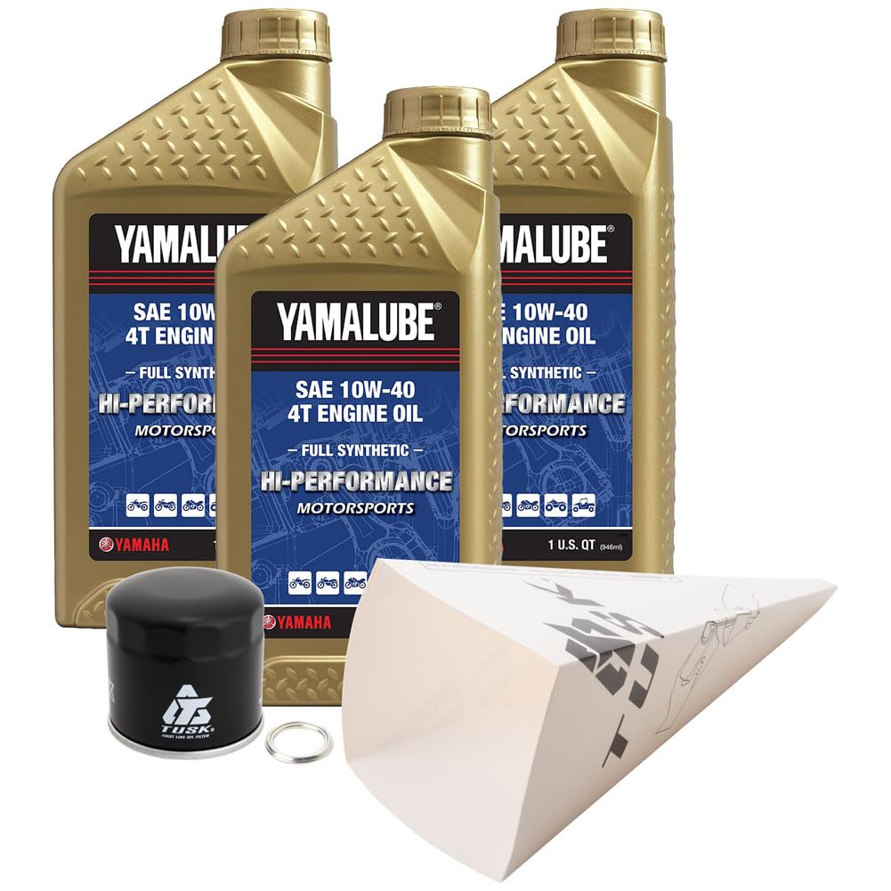 4-Stroke Oil Change Kit Full Synthetic 10W-40 Y74898