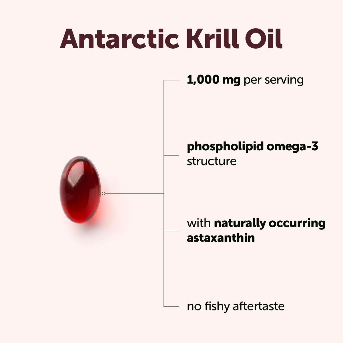 Antarctic Krill Oil 1,000 mg 300 Softgels Omega-3 EPA & DHA T897