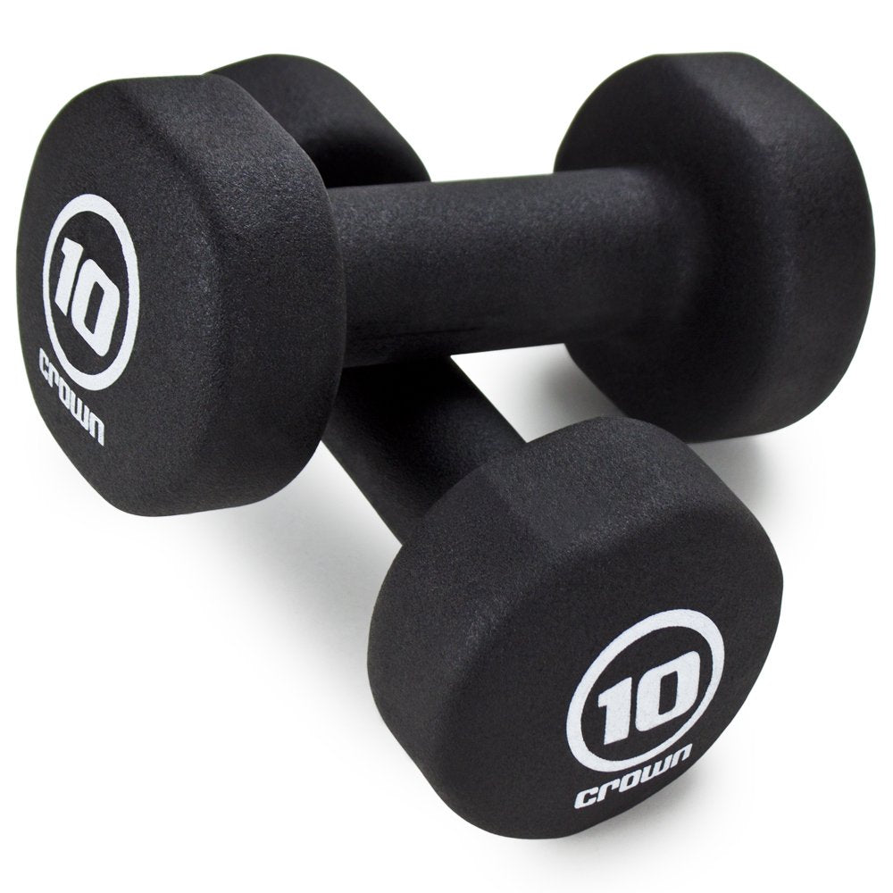 Neoprene Body Sculpting Hand Weights 10 LB U859