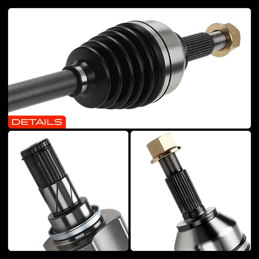 Set of 2 Front CV Axle Shaft Assembly S424176