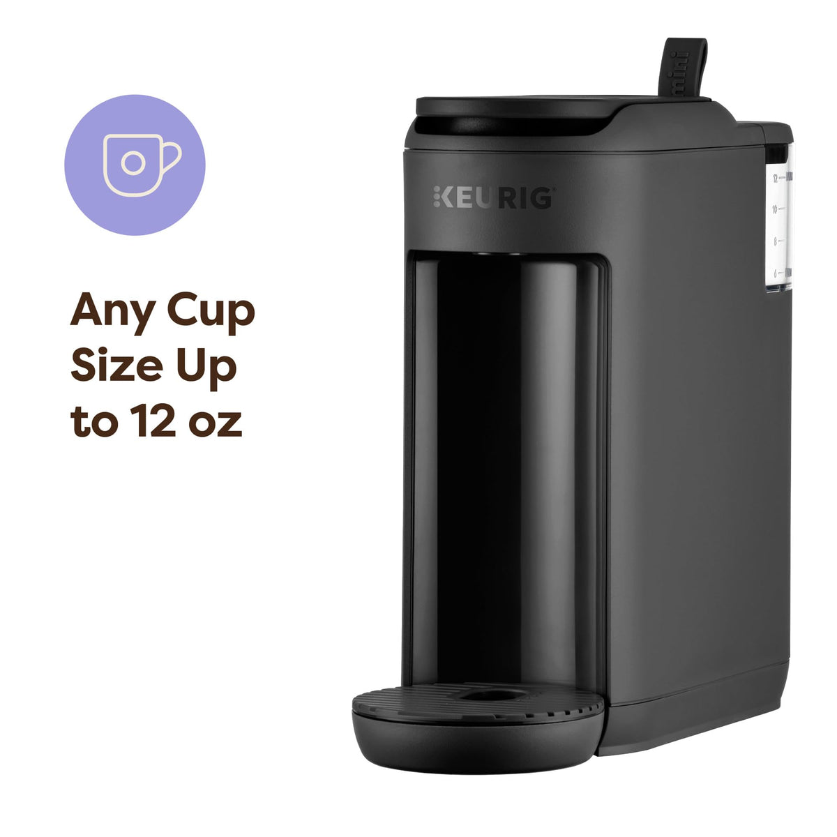 Single Serve K-Cup Pod Coffee Maker, Black Z81579